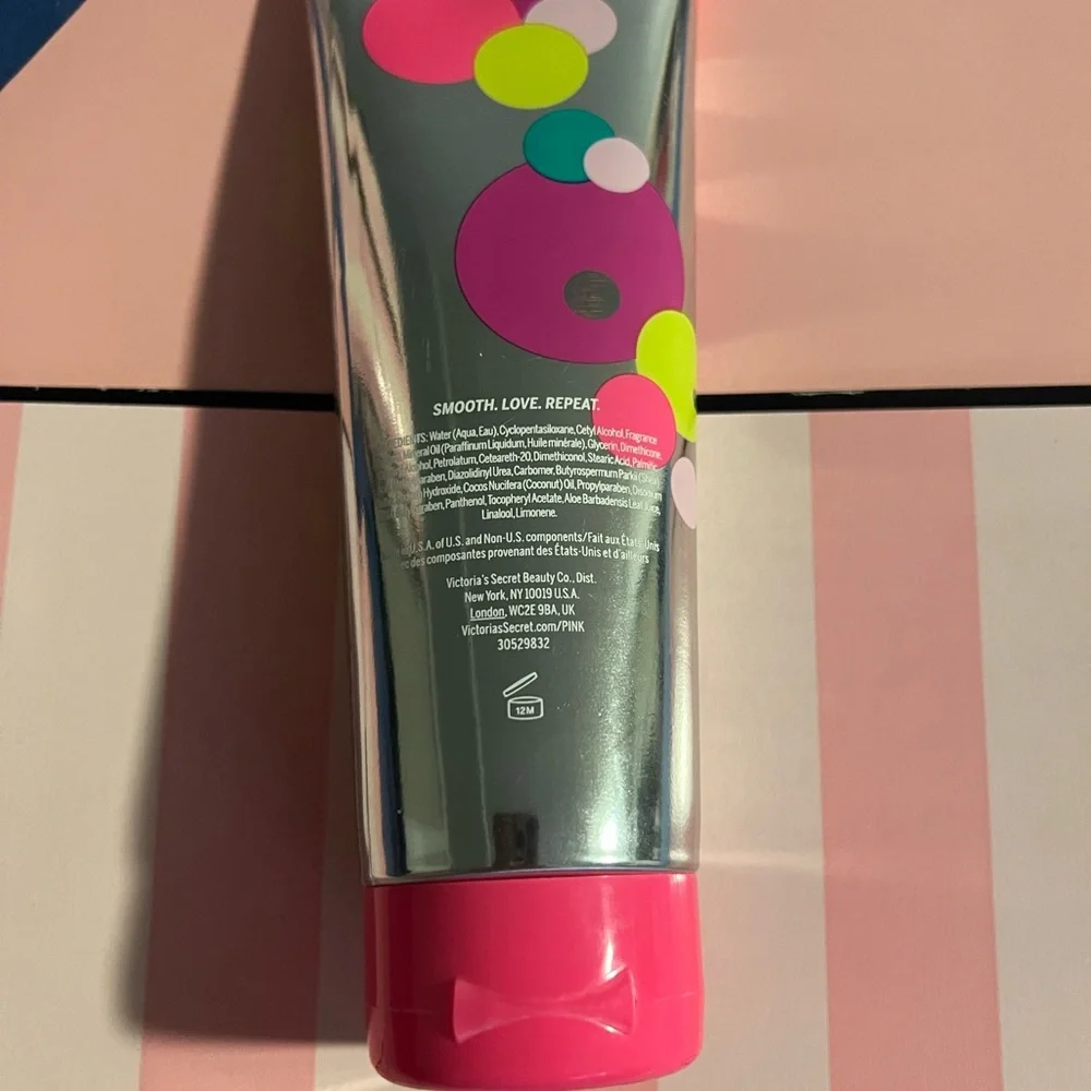 Victoria's Secret Pink Gumdrop The Beat Lotion RARE HTH NWT - Picture 2 of 2